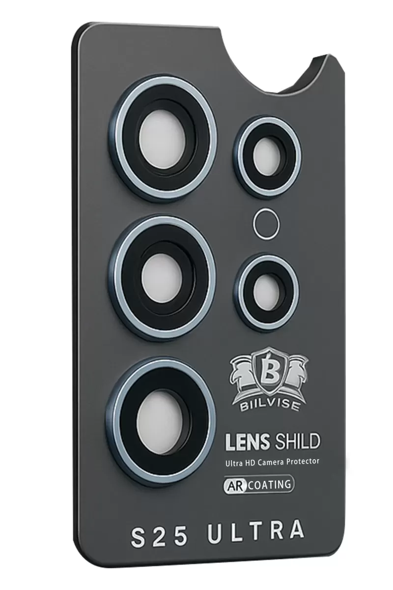 Newface Samsung Galaxy S25 Ultra Bilvis Titan Kamera Lens - Lacivert