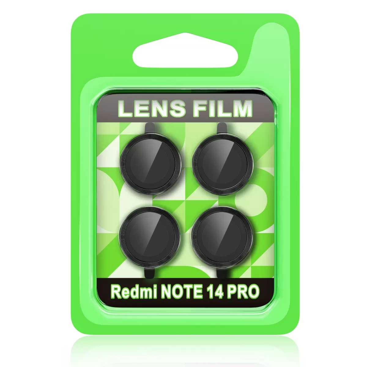 Newface Xiaomi Redmi Note 14 Pro 5G Raze Metal Kamera Lens - Siyah