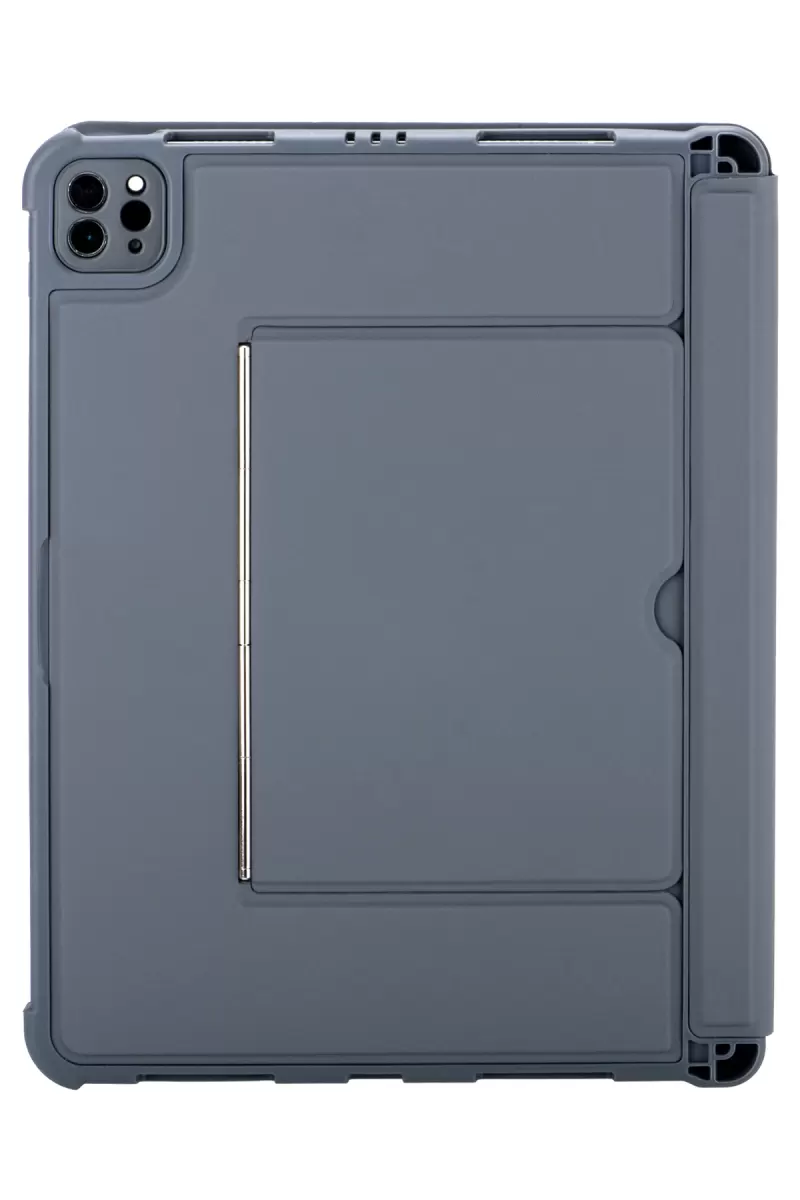 Newface Apple T5504D iPad Pro 11 (2024) Kılıf Palermo Ledli Klavyeli Standlı Tablet Kılıfı - Siyah