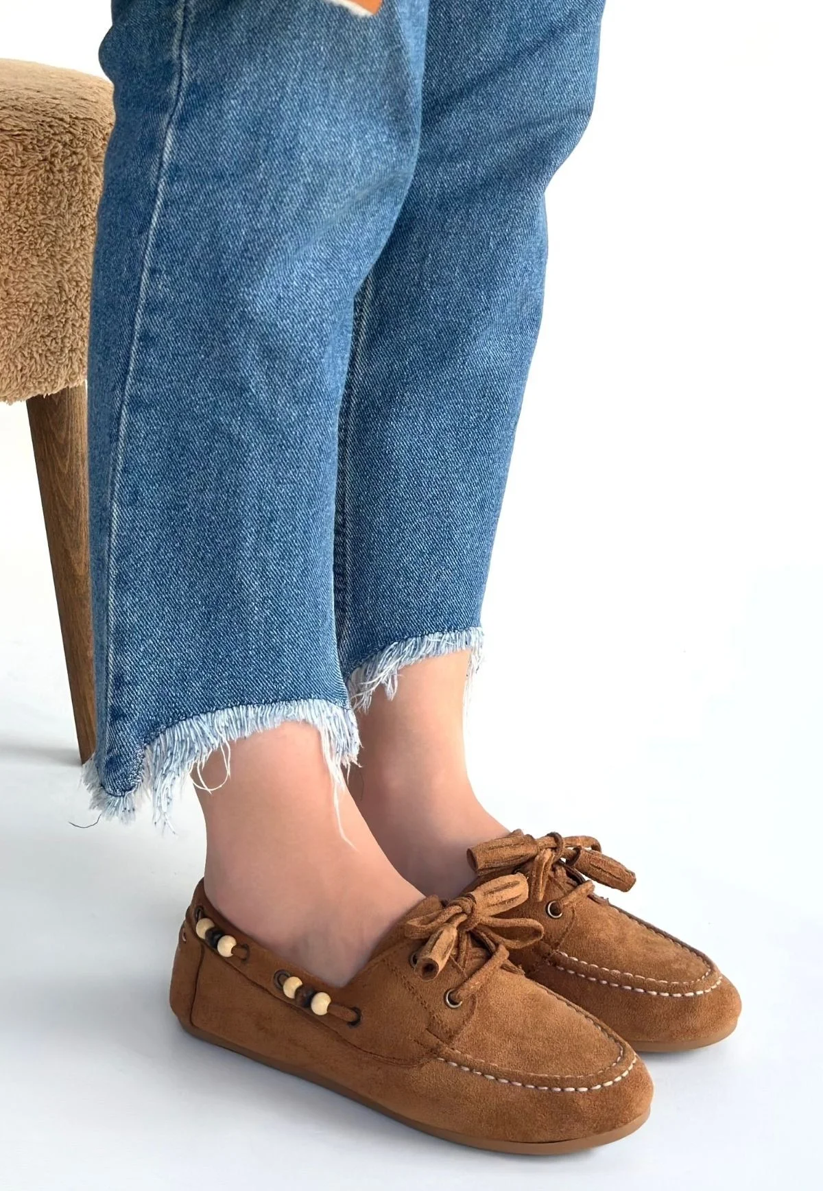 Elora Taba Süet Babet