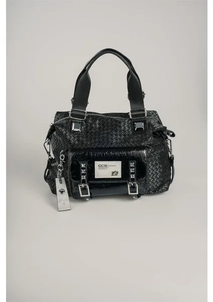 Wawin Siyah Cilt Omuz Çantası