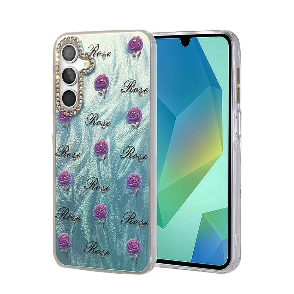Newface Samsung Galaxy A54 5G Kılıf Blade Aynalı Desenli Kapak - Desen 9