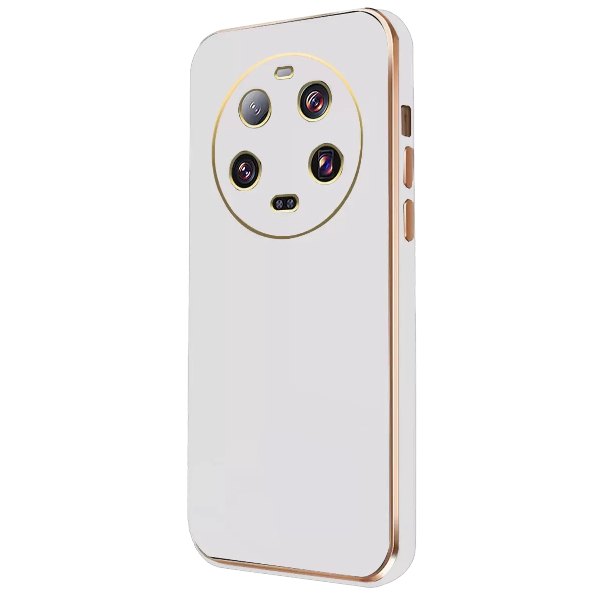 Newface Xiaomi Mi 14 Ultra Kılıf Volet Silikon - Beyaz