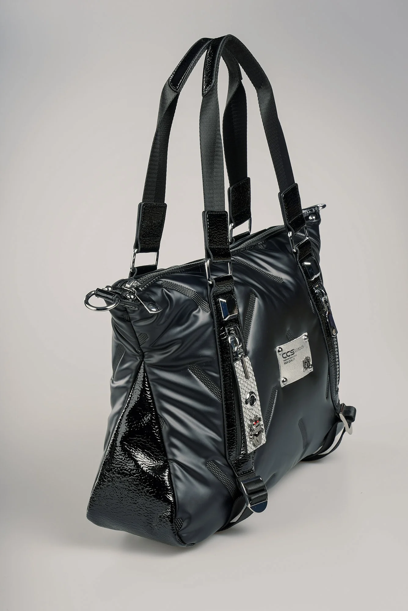 Tiven Siyah Cilt Omuz Ve Kol Çantası