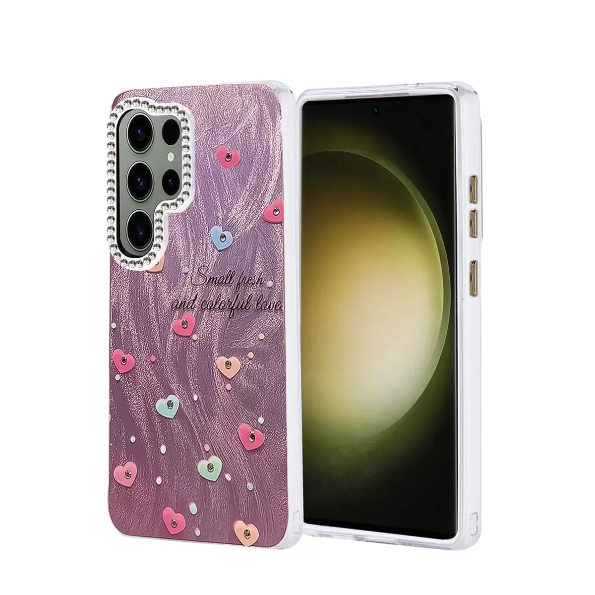 Newface Samsung Galaxy S25 Ultra Kılıf Blade Aynalı Desenli Kapak - Desen 8