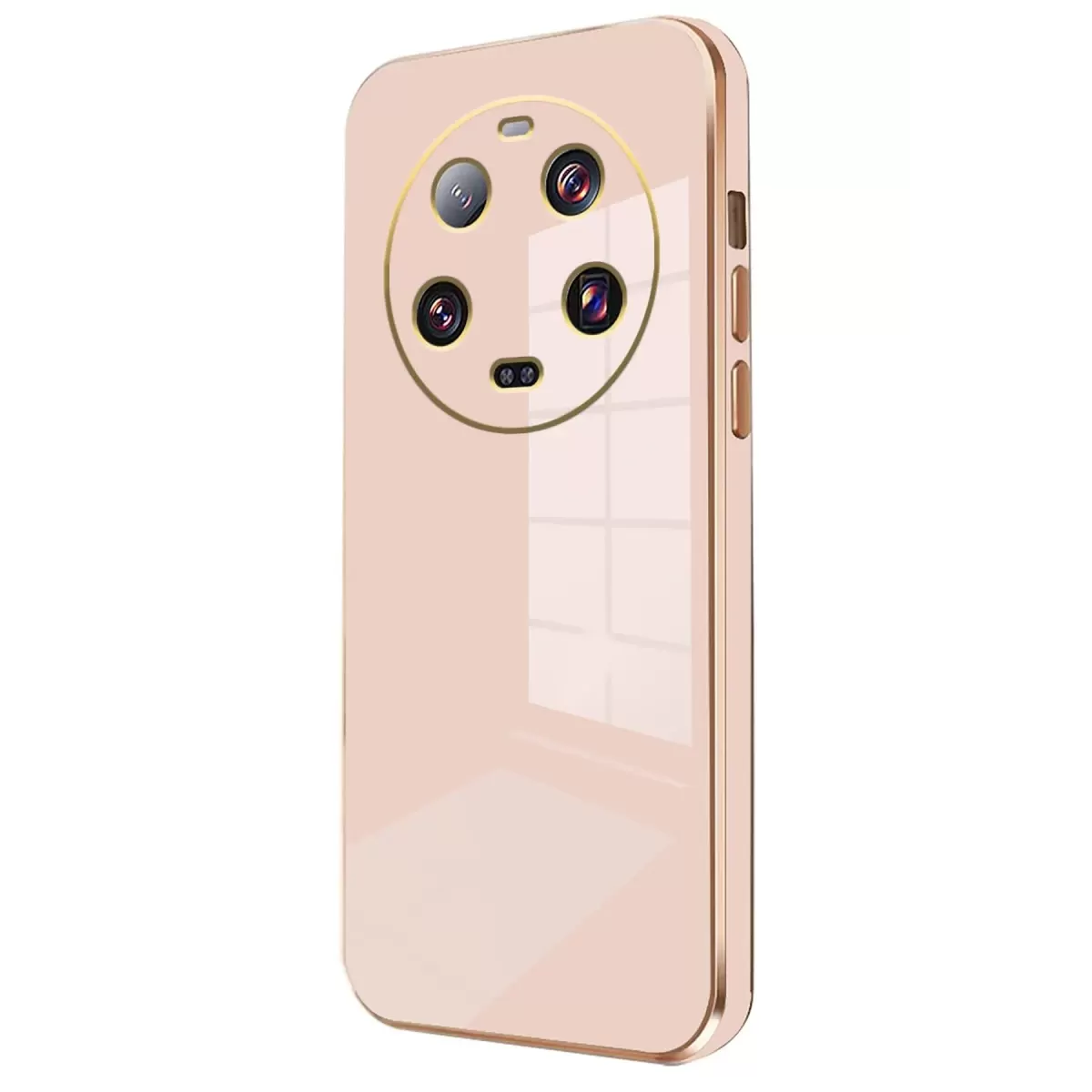 Newface Xiaomi Mi 14 Ultra Kılıf Volet Silikon - Pembe