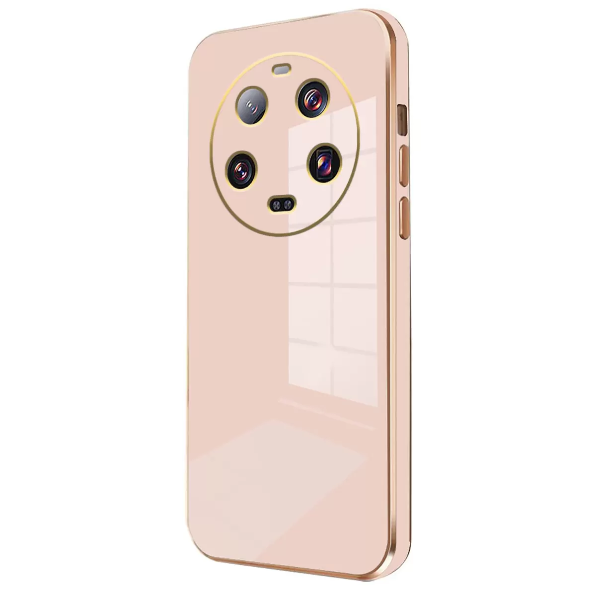 Newface Xiaomi Mi 14 Ultra Kılıf Volet Silikon - Pembe