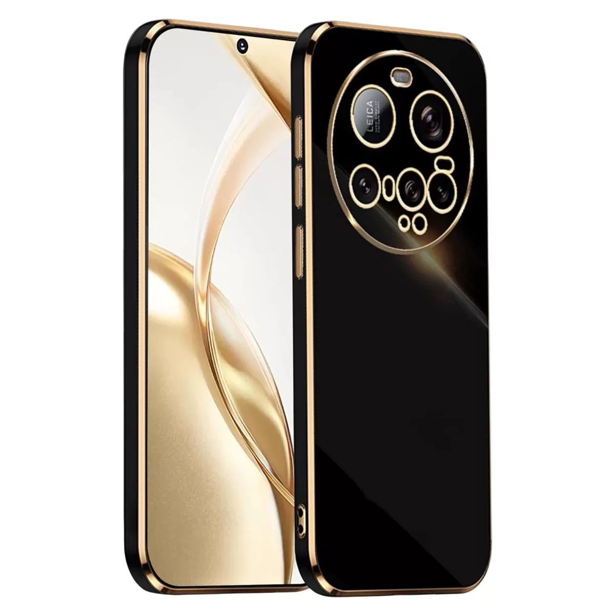 Newface Xiaomi Mi 15 Ultra Kılıf Volet Silikon - Siyah