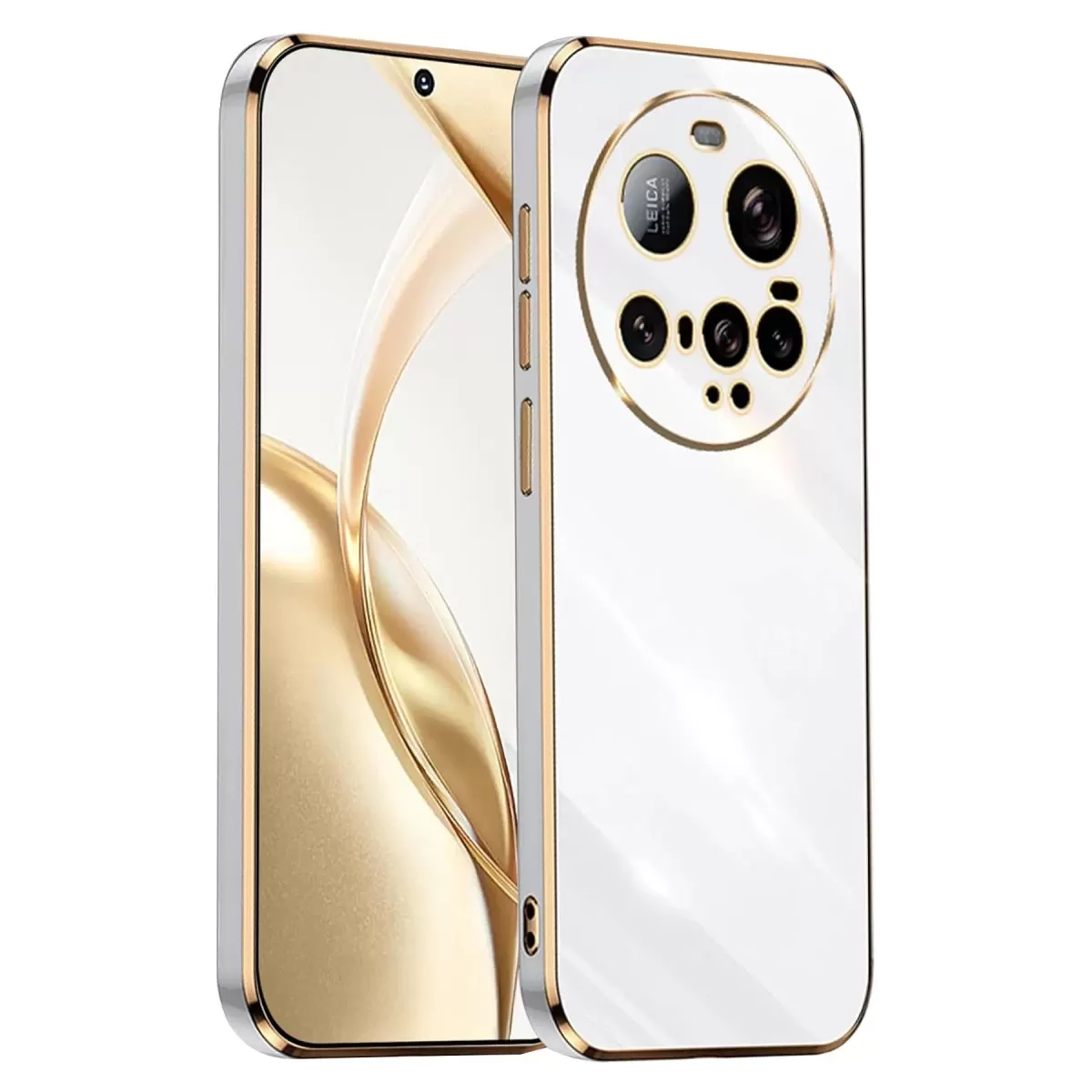 Newface Xiaomi Mi 15 Ultra Kılıf Volet Silikon - Beyaz