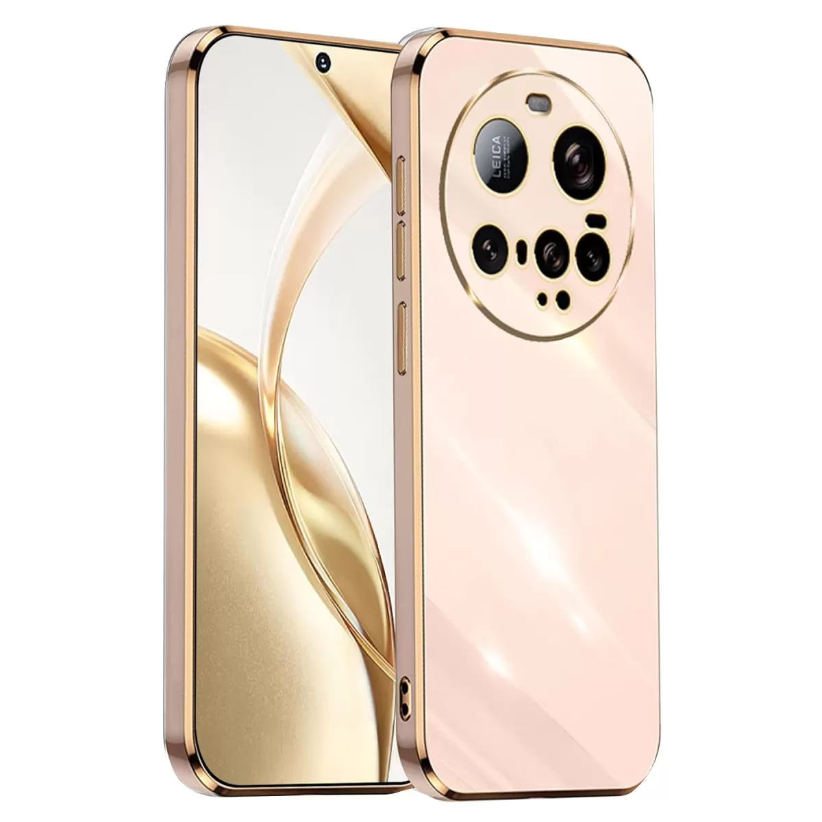 Newface Xiaomi Mi 15 Ultra Kılıf Volet Silikon - Pembe