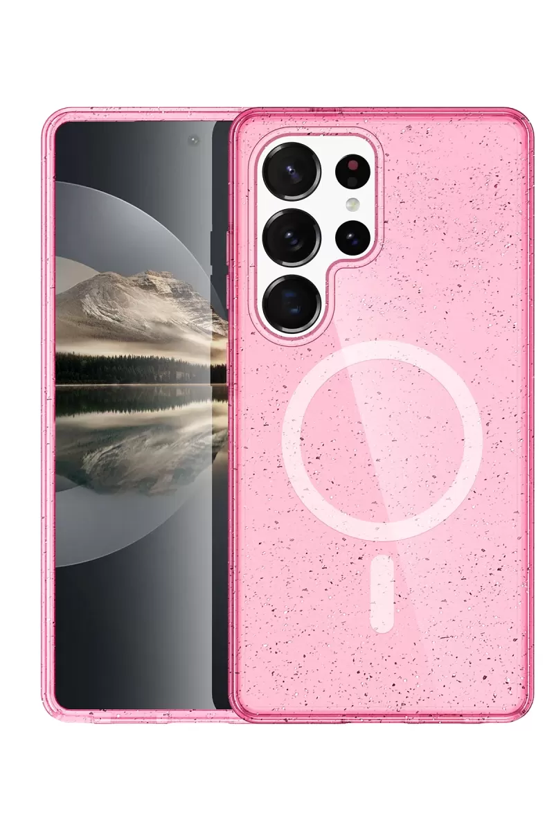Joko Samsung Galaxy S25 Ultra Star Magsafe Kapak - Pembe