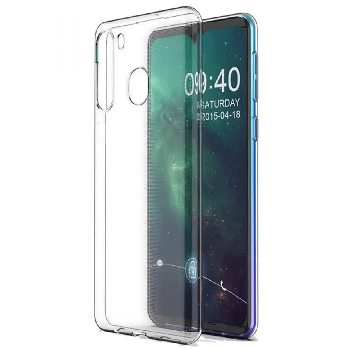 Newface Samsung Galaxy A11 Kılıf Lüx Şeffaf Silikon