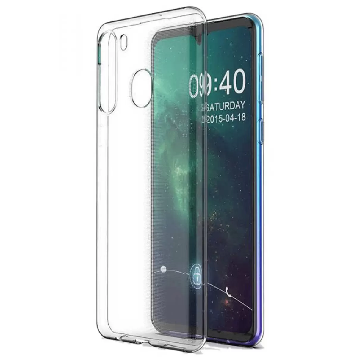 Newface Samsung Galaxy A11 Kılıf Lüx Şeffaf Silikon