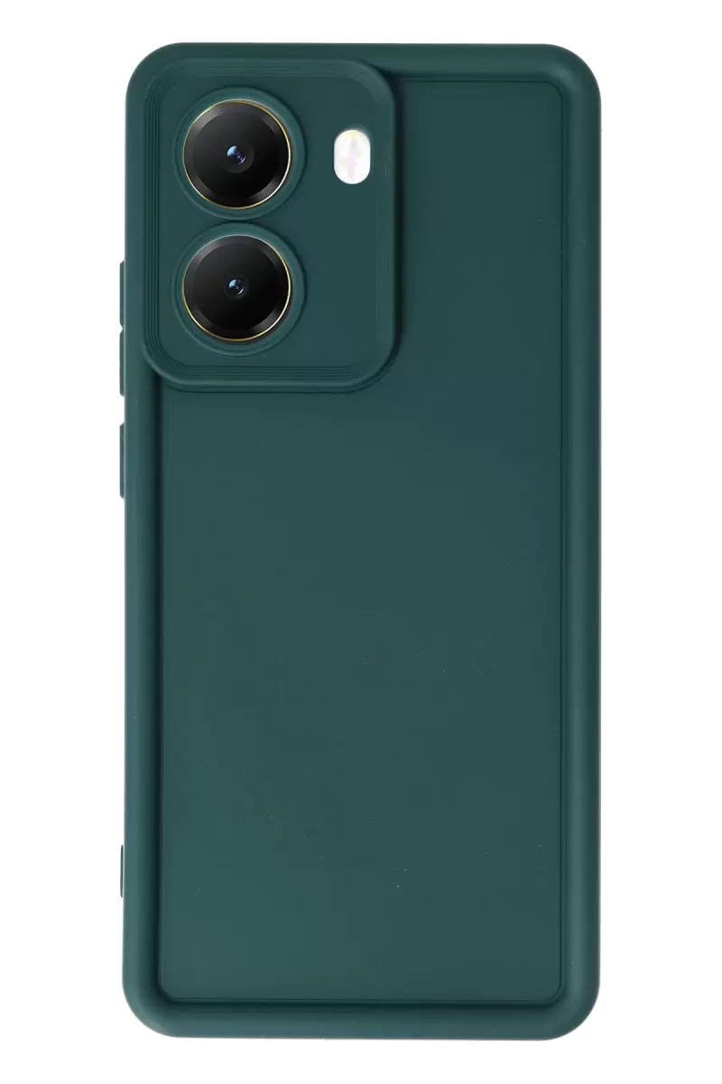 Newface Xiaomi Poco X7 Pro Viera Silikon - Koyu Yeşil