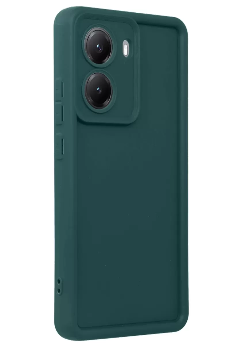 Newface Xiaomi Poco X7 Pro Viera Silikon - Koyu Yeşil
