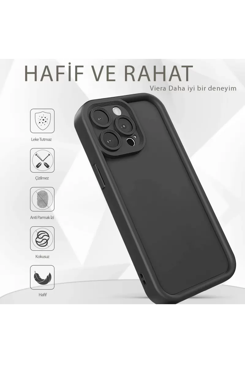 Newface Samsung Galaxy A16 5G Kılıf Viera Silikon - Bordo