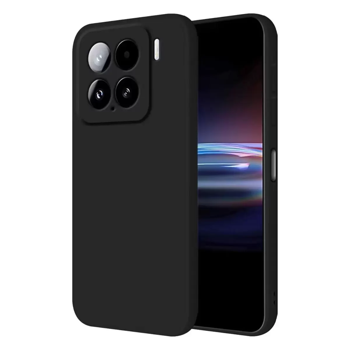 Newface Xiaomi Mi 15 Pro Kılıf Nano içi Kadife Silikon - Siyah