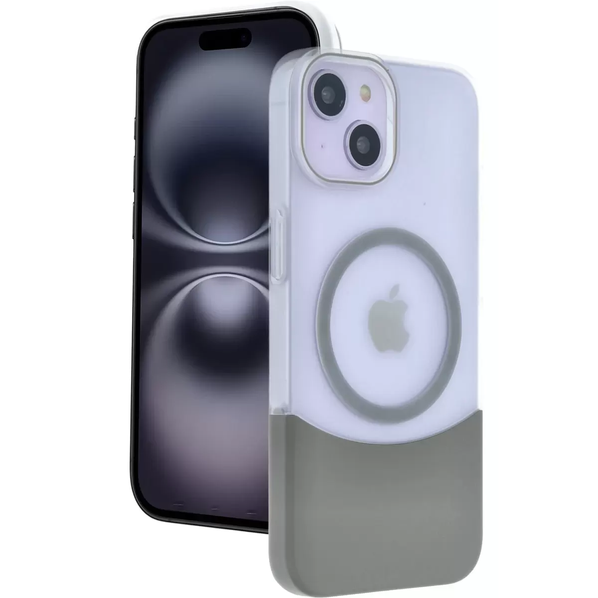 Joko Apple iPhone 15 Velar Magsafe Kapak - Natural Grey