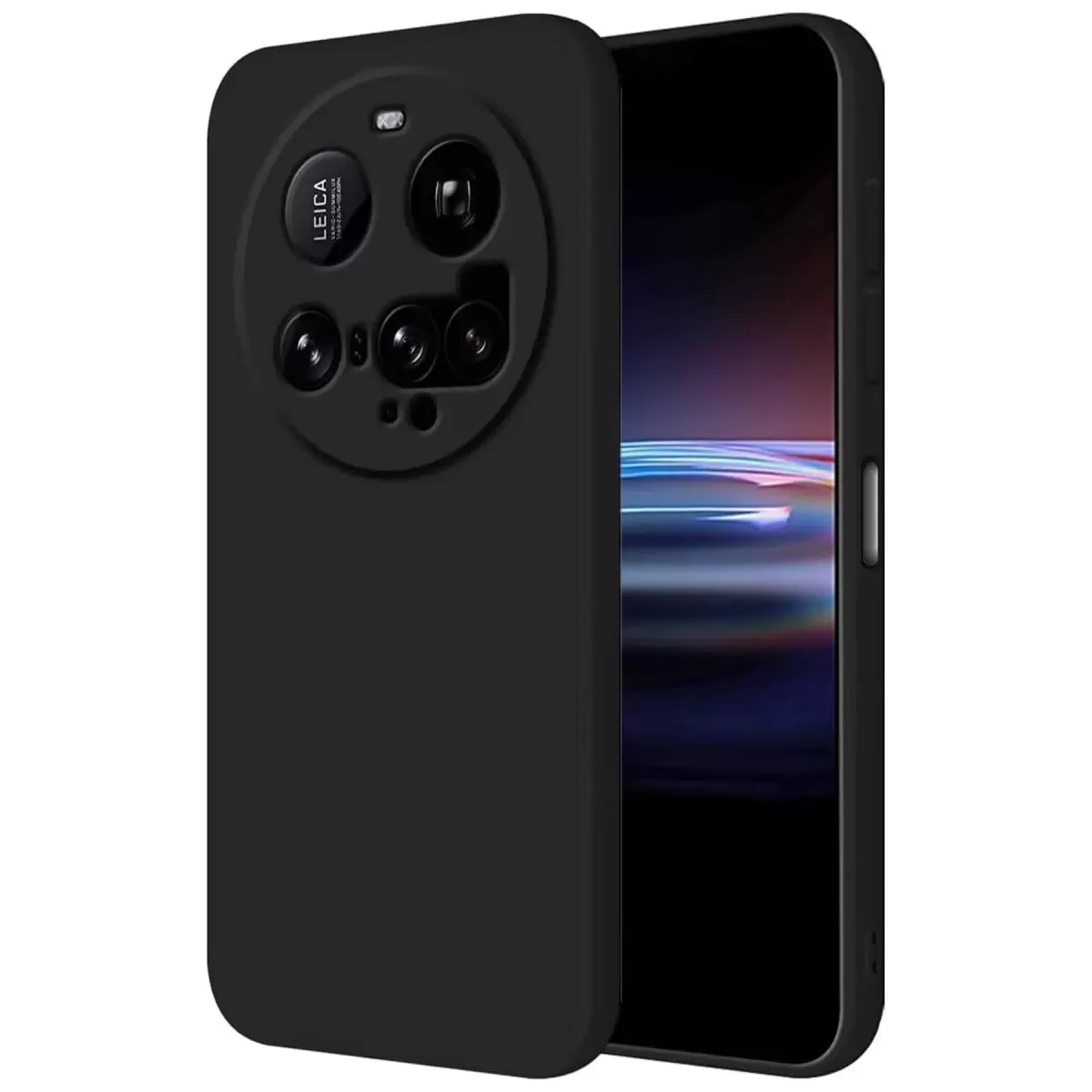 Newface Xiaomi Mi 15 Ultra Kılıf Nano içi Kadife Silikon - Siyah