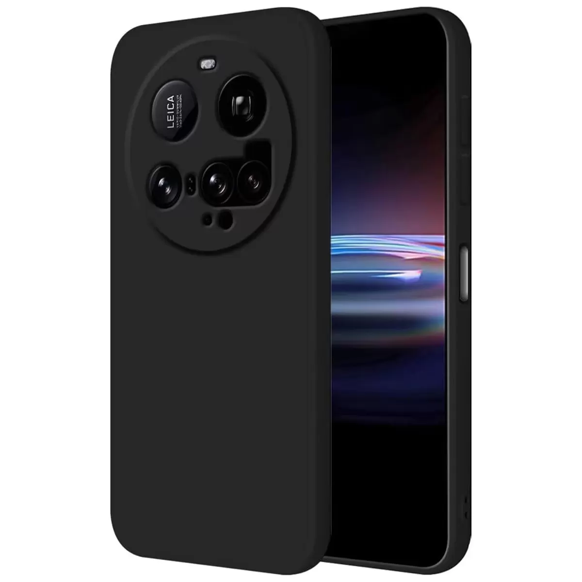 Newface Xiaomi Mi 15 Ultra Kılıf Nano içi Kadife Silikon - Siyah