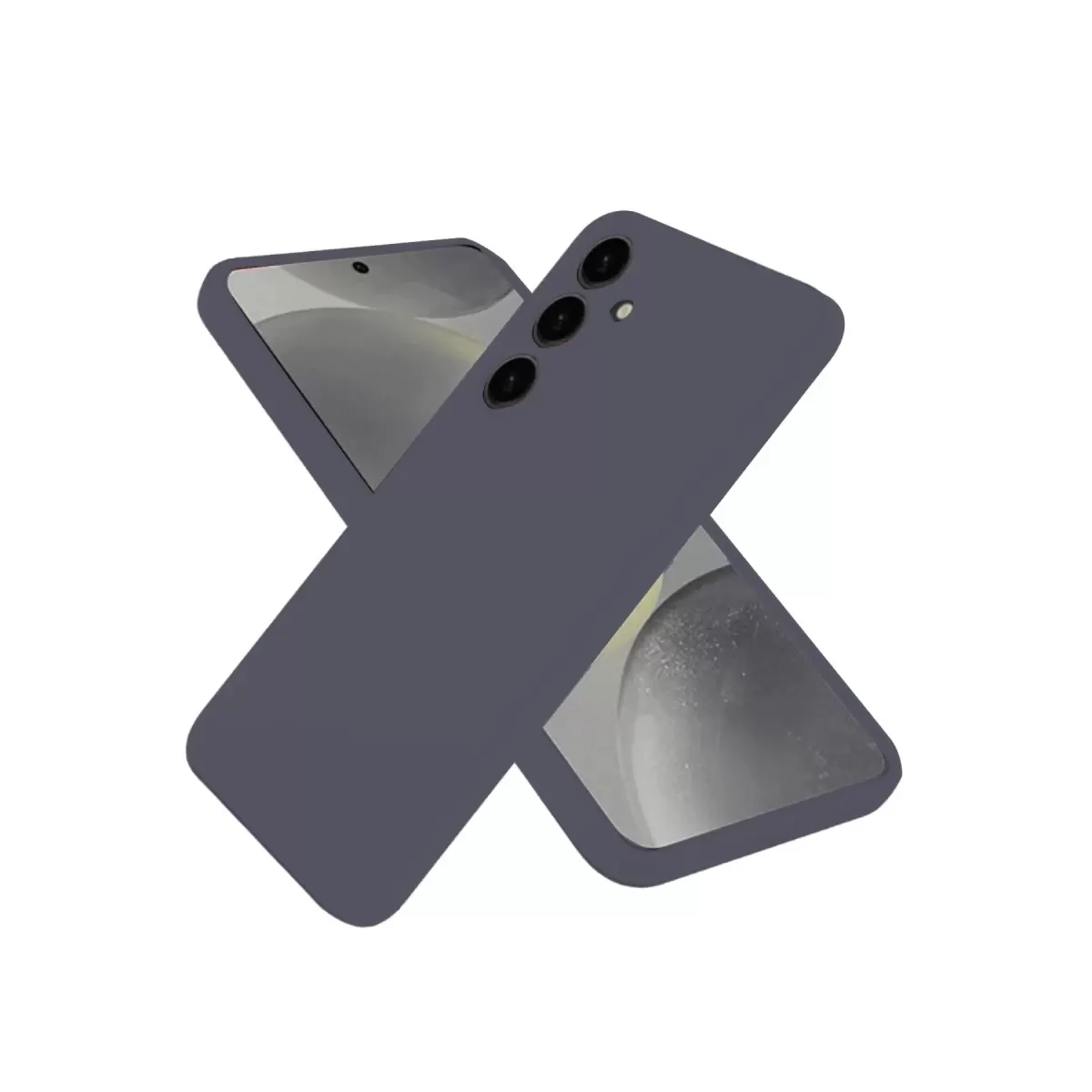 Newface Samsung Galaxy A26 Kılıf First Silikon - Gri