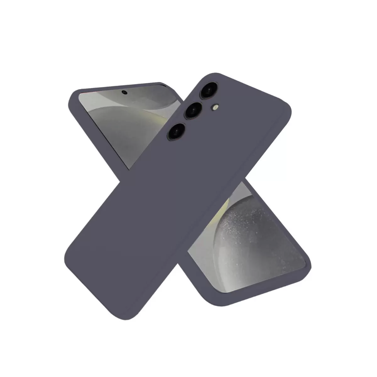 Newface Samsung Galaxy A36 Kılıf First Silikon - Gri