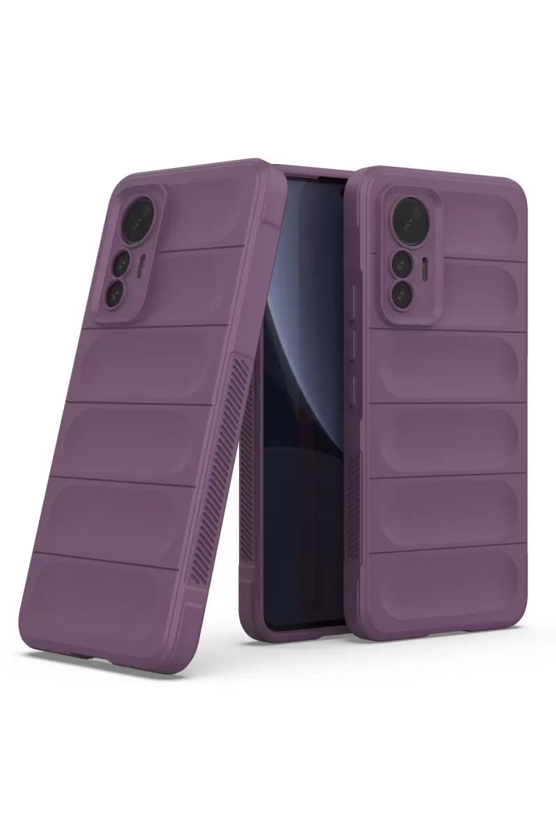 Newface Xiaomi Mi 12 Lite Kılıf Optimum Silikon - Mor
