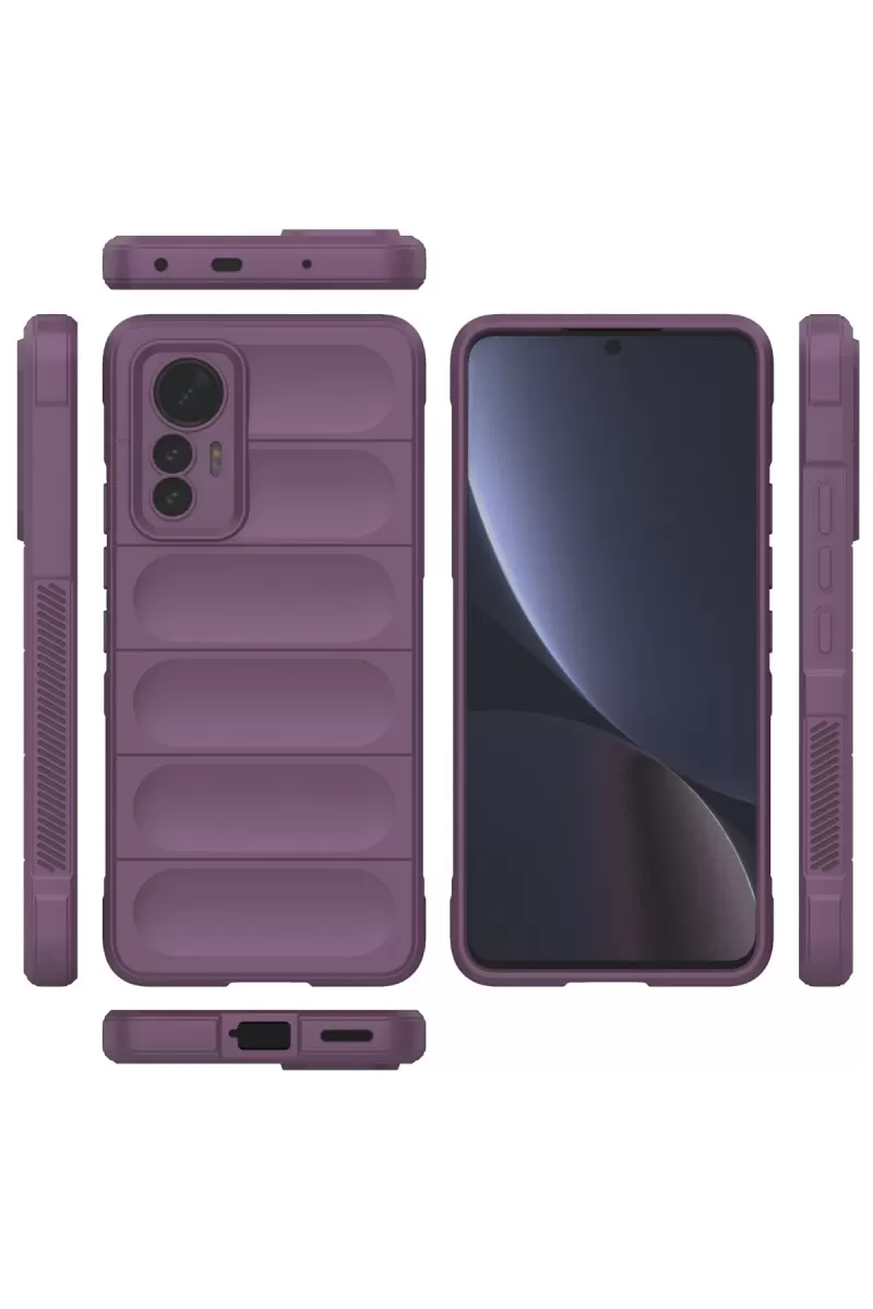 Newface Xiaomi Mi 12 Lite Kılıf Optimum Silikon - Mor