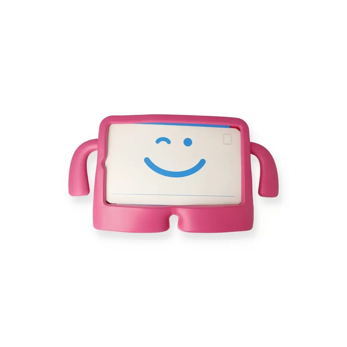 Newface Samsung Galaxy Tab A9 Plus Kılıf Karakter Tablet Silikon - Pembe