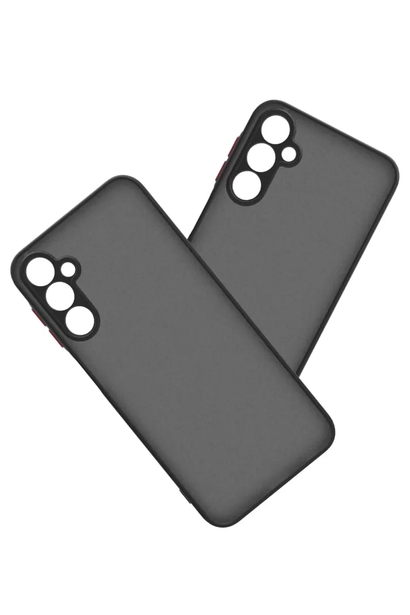 Newface Samsung Galaxy A25 5G Kılıf Montreal Silikon Kapak - Siyah