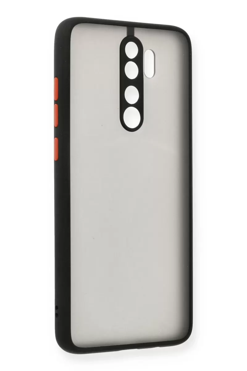 Newface Xiaomi Redmi Note 8 Pro Kılıf Montreal Silikon Kapak - Siyah