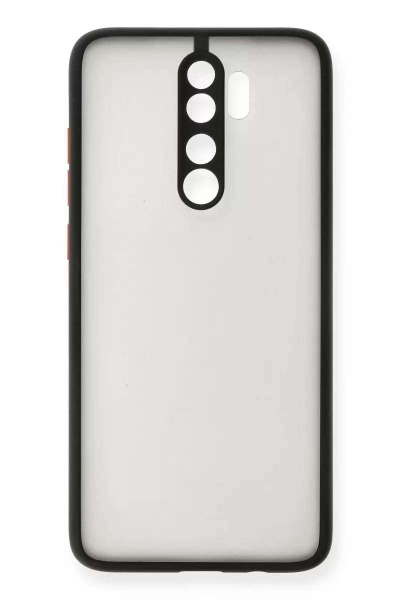 Newface Xiaomi Redmi Note 8 Pro Kılıf Montreal Silikon Kapak - Siyah