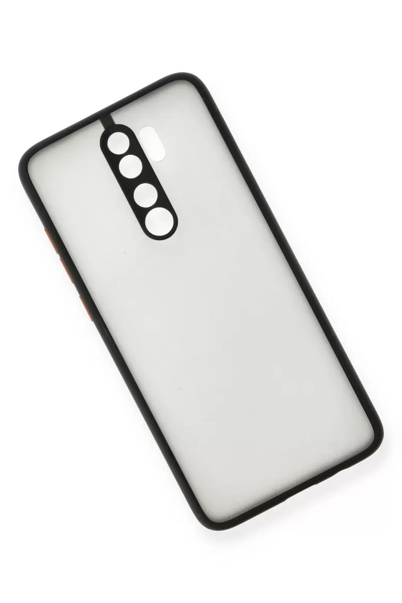 Newface Xiaomi Redmi Note 8 Pro Kılıf Montreal Silikon Kapak - Siyah
