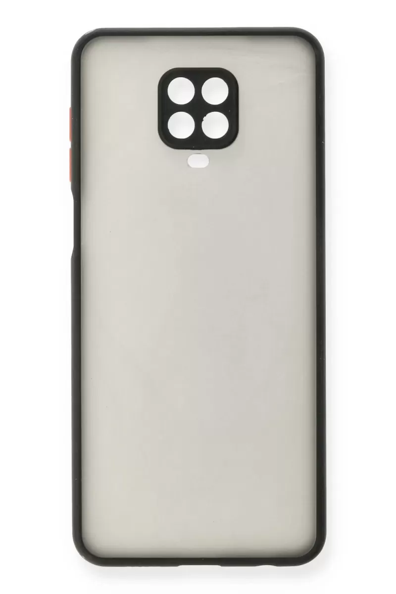 Newface Xiaomi Redmi Note 9 Pro Kılıf Montreal Silikon Kapak - Siyah