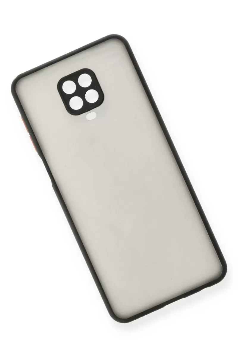 Newface Xiaomi Redmi Note 9 Pro Kılıf Montreal Silikon Kapak - Siyah