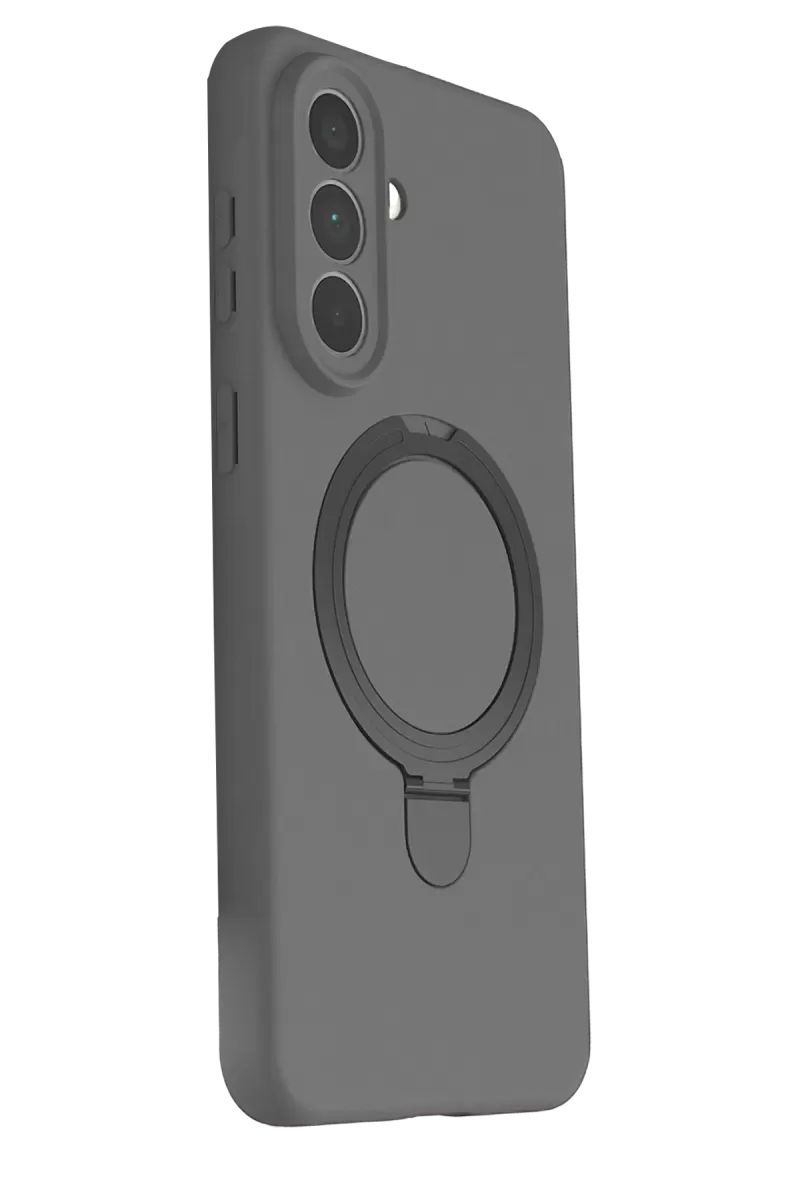 Newface Samsung Galaxy A57 5G Regal Magsafe Standlı Kapak - Titan Gri