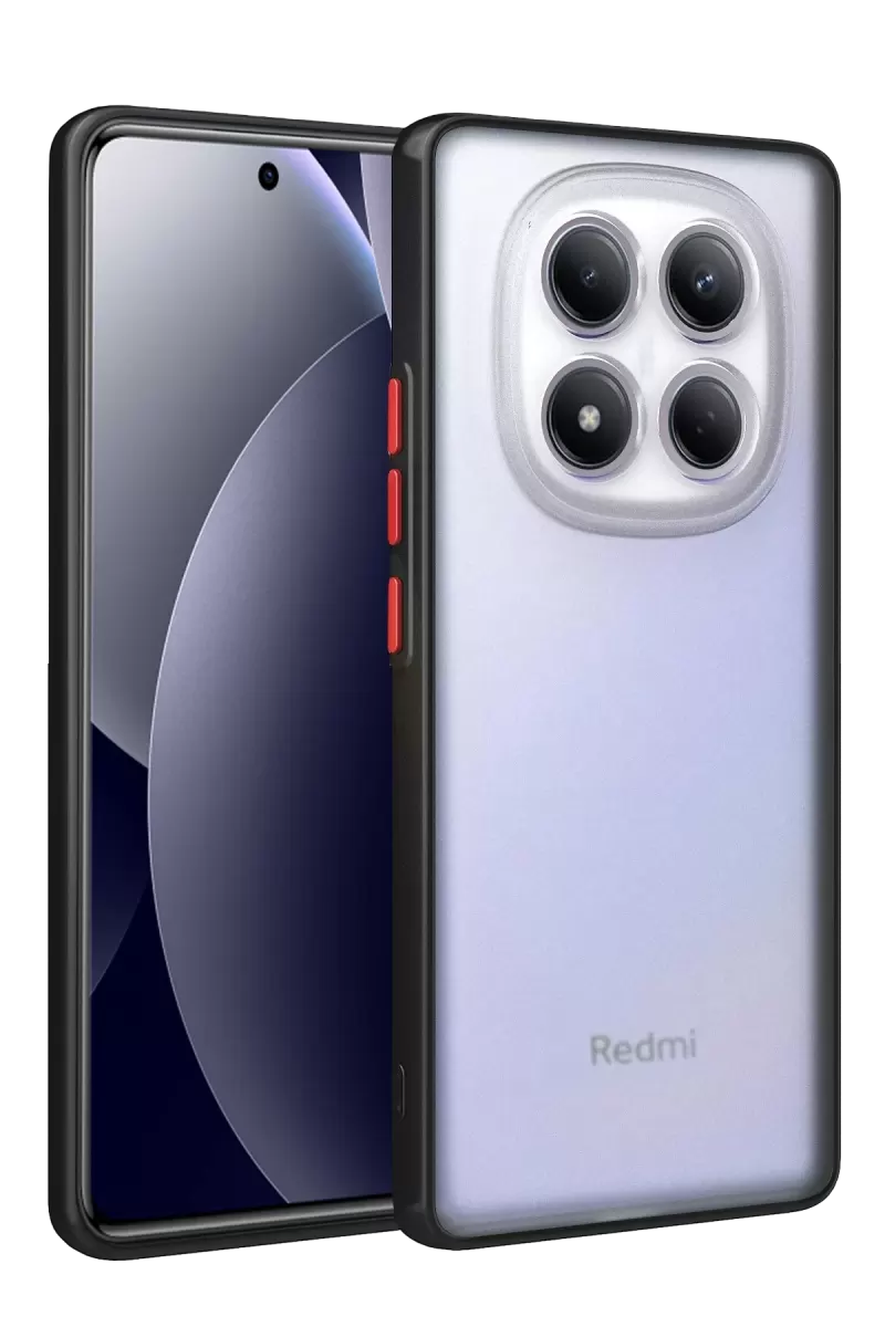Newface Xiaomi Redmi Note 15 Pro 4G Montreal Silikon Kapak - Siyah