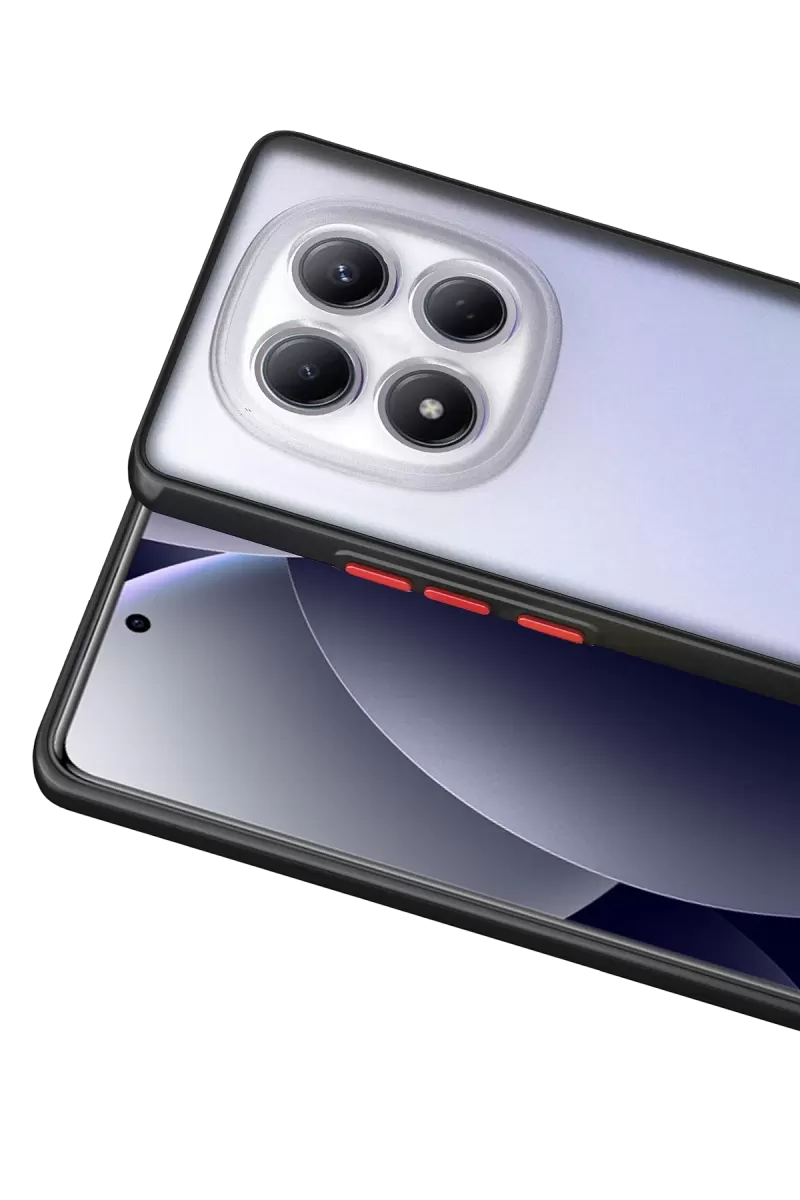 Newface Xiaomi Redmi Note 15 Pro 4G Montreal Silikon Kapak - Siyah