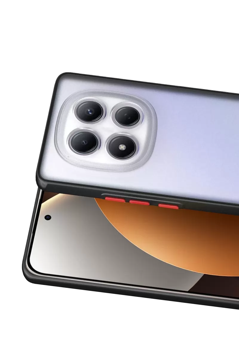 Newface Xiaomi Redmi Note 15 Pro Plus 5G Montreal Silikon Kapak - Siyah