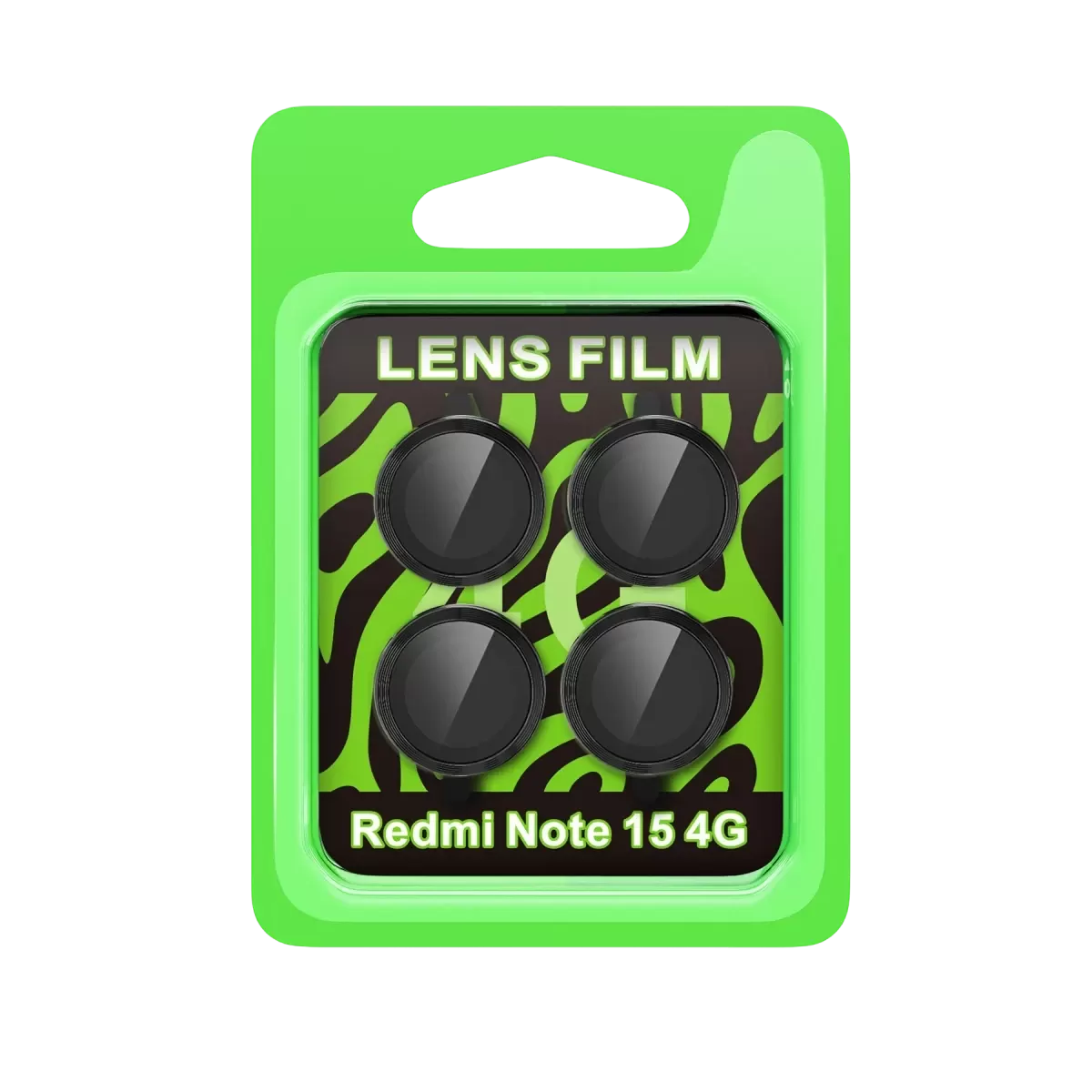 Newface Xiaomi Redmi Note 15 4G Raze Metal Kamera Lens - Siyah