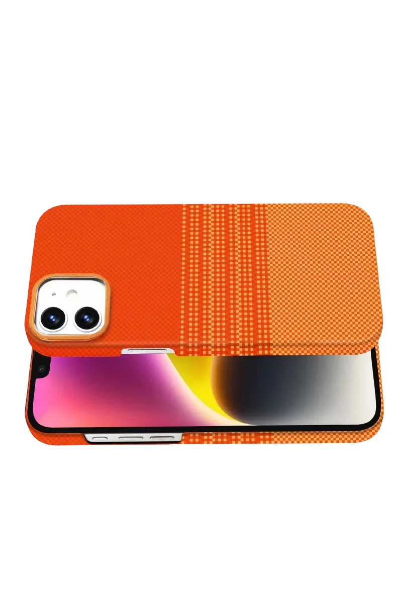 Newface Apple iPhone 11 Vega Magsafe Kapak - Turuncu