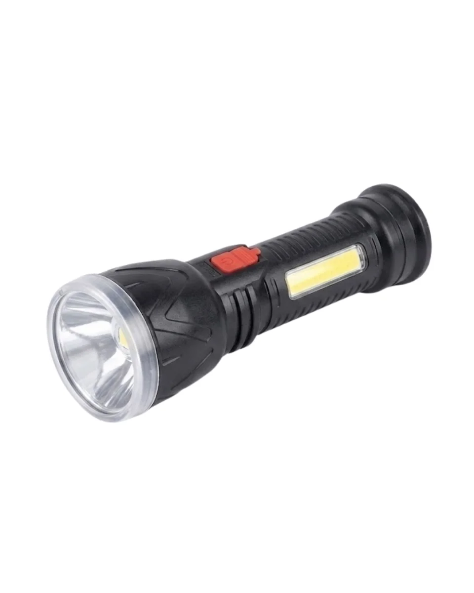 Uzun Menzilli Işıldak Şarjlı 9 LED 4 Kademeli Aydınlatma