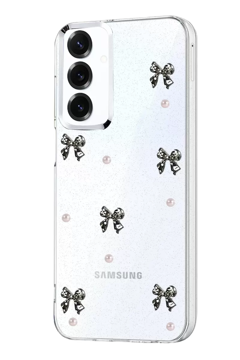 Newface Samsung Galaxy A37 5G Fiyonk Desenli Kapak - Desen 8