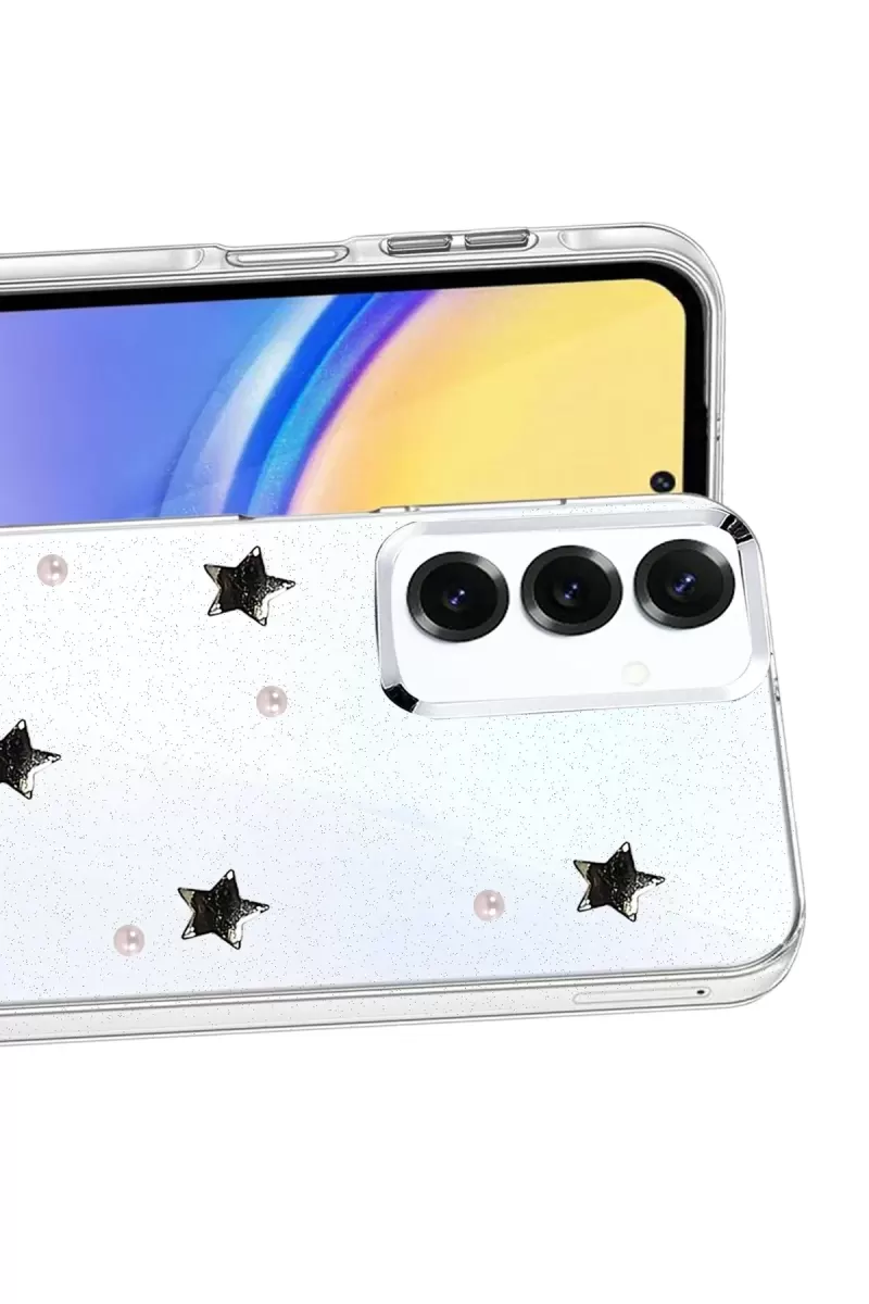 Newface Samsung Galaxy A57 5G Fiyonk Desenli Kapak - Desen 7
