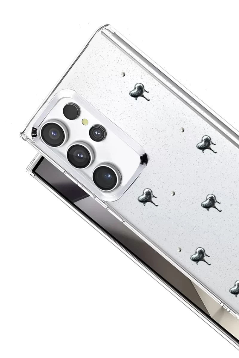 Newface Samsung Galaxy S25 Ultra Fiyonk Desenli Kapak - Desen 1