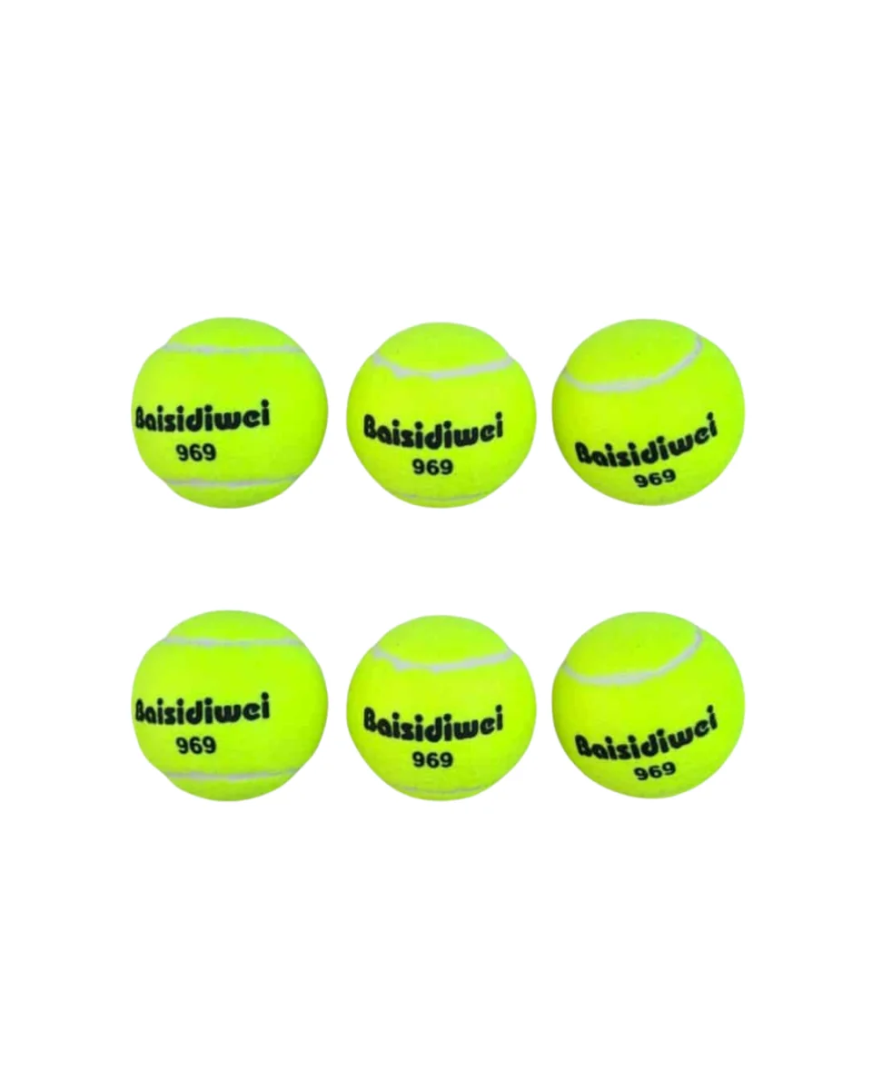 6’lı Tenis Topları Seti Spor ve Eğlence İçin İdeal Performans