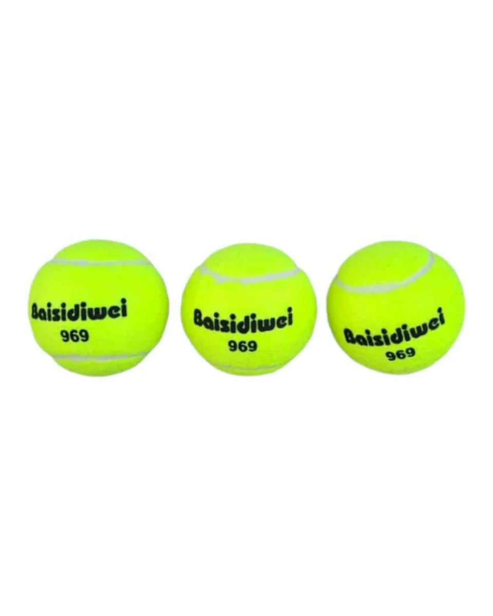 Tenis Topu 3’lü Set Dayanıklı Antrenman ve Maç Topları