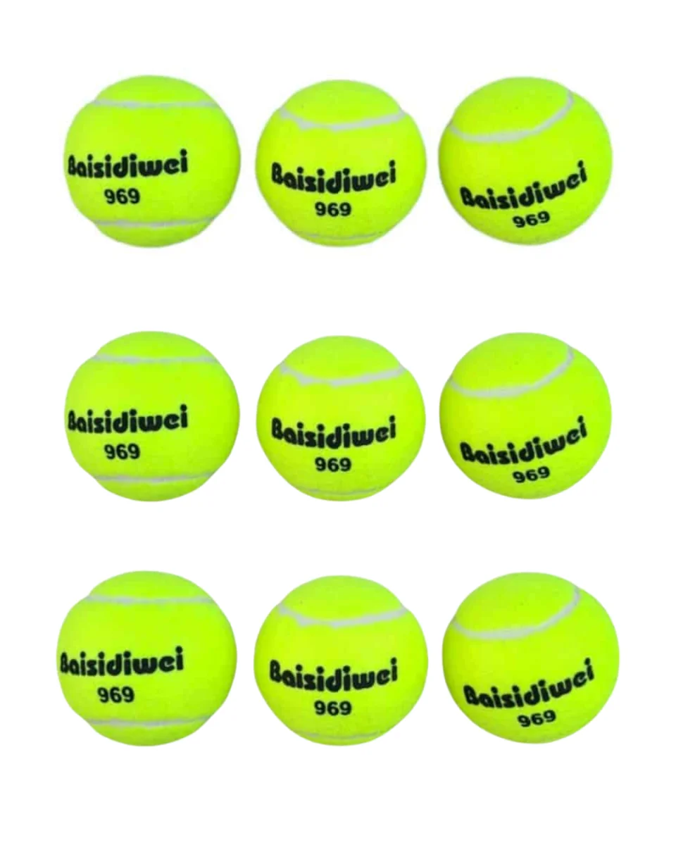 9’lu Tenis Topu Seti Profesyonel ve Amatör Kullanım İçin İdeal