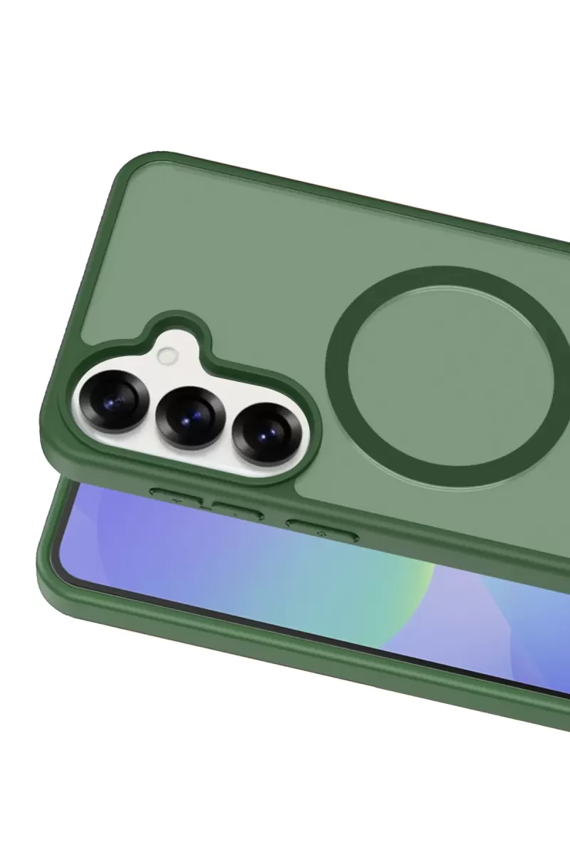Joko Samsung Galaxy S26 Plus Jota Magsafe Kapak - Koyu Yeşil