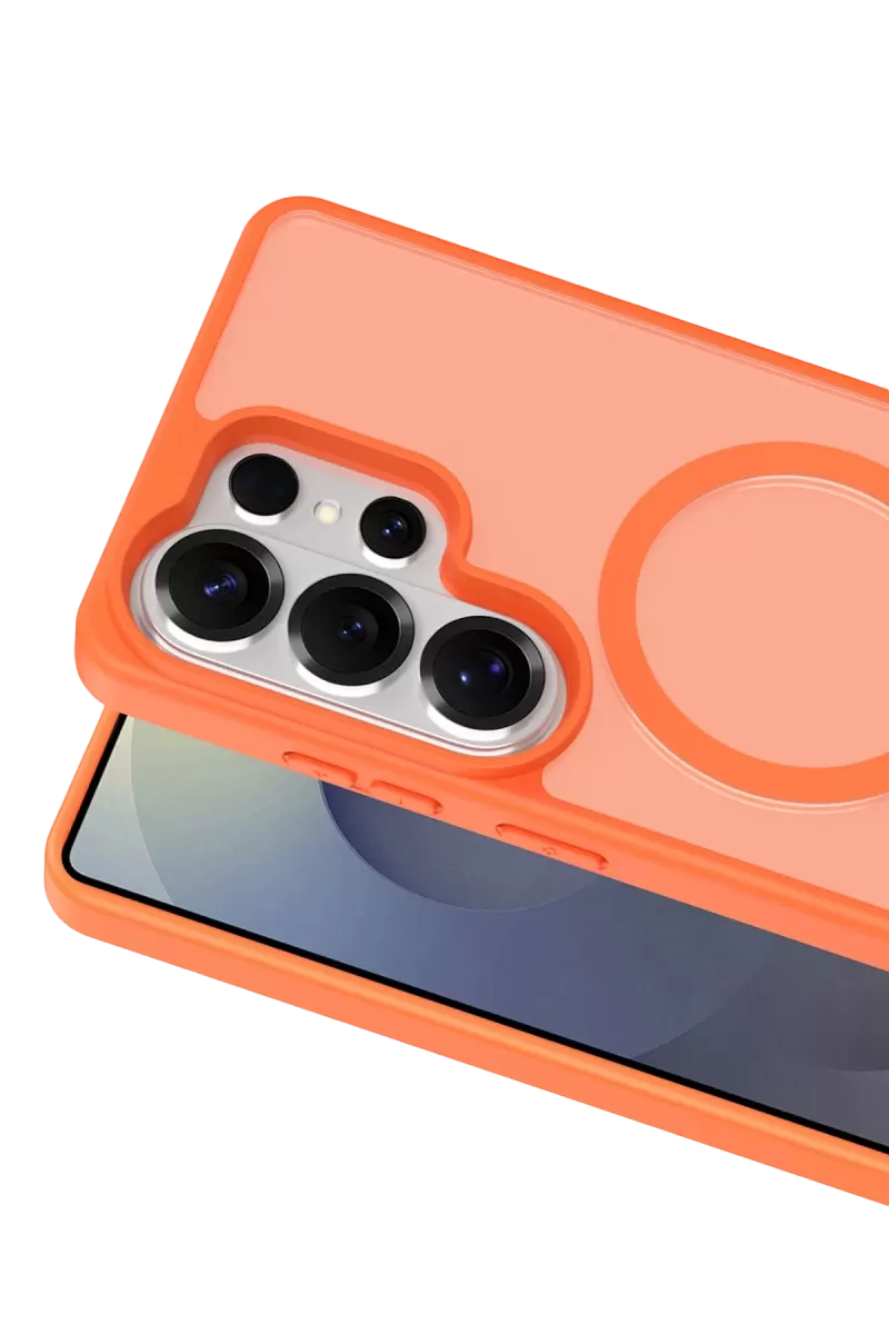 Joko Samsung Galaxy S26 Ultra Jota Magsafe Kapak - Turuncu